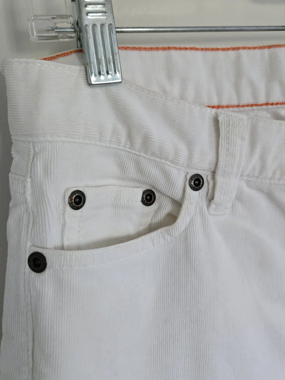 J. Crew Corduroy Women's Pants White 30